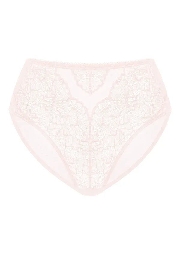 HSIA Blossom Lace Dusty Peach Bikini Underwear