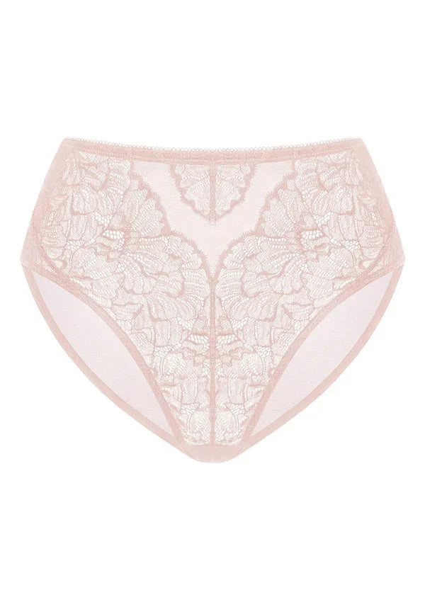 HSIA Blossom Lace Dark Pink Bikini Underwear