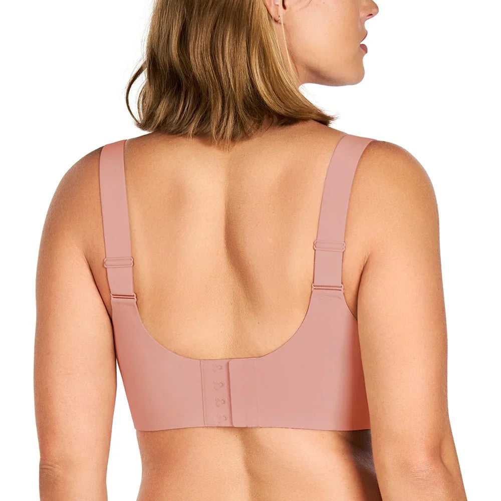 Songful Smooth Fit U-Neck Plus Size Wireless All-Day Comfort Full Coverage T-shirt Bra