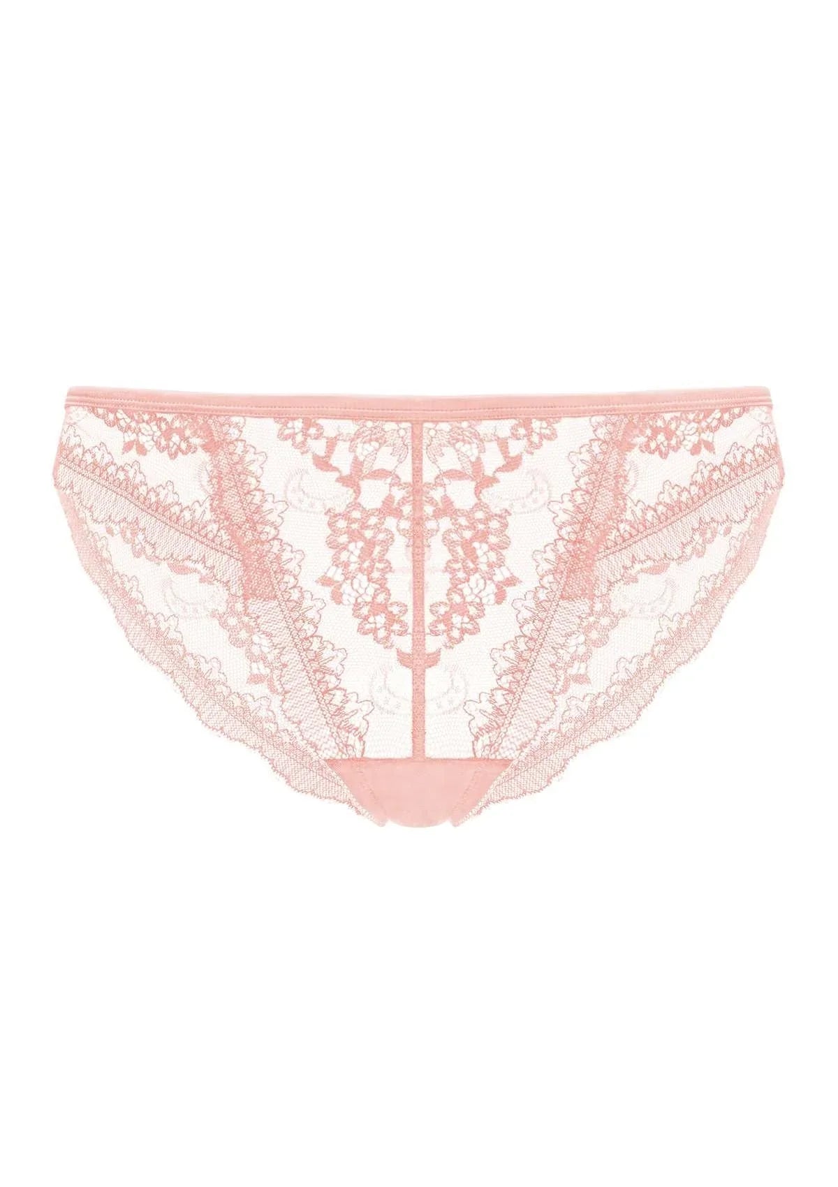 HSIA Floral Bridal Lace Back Bikini Underwear