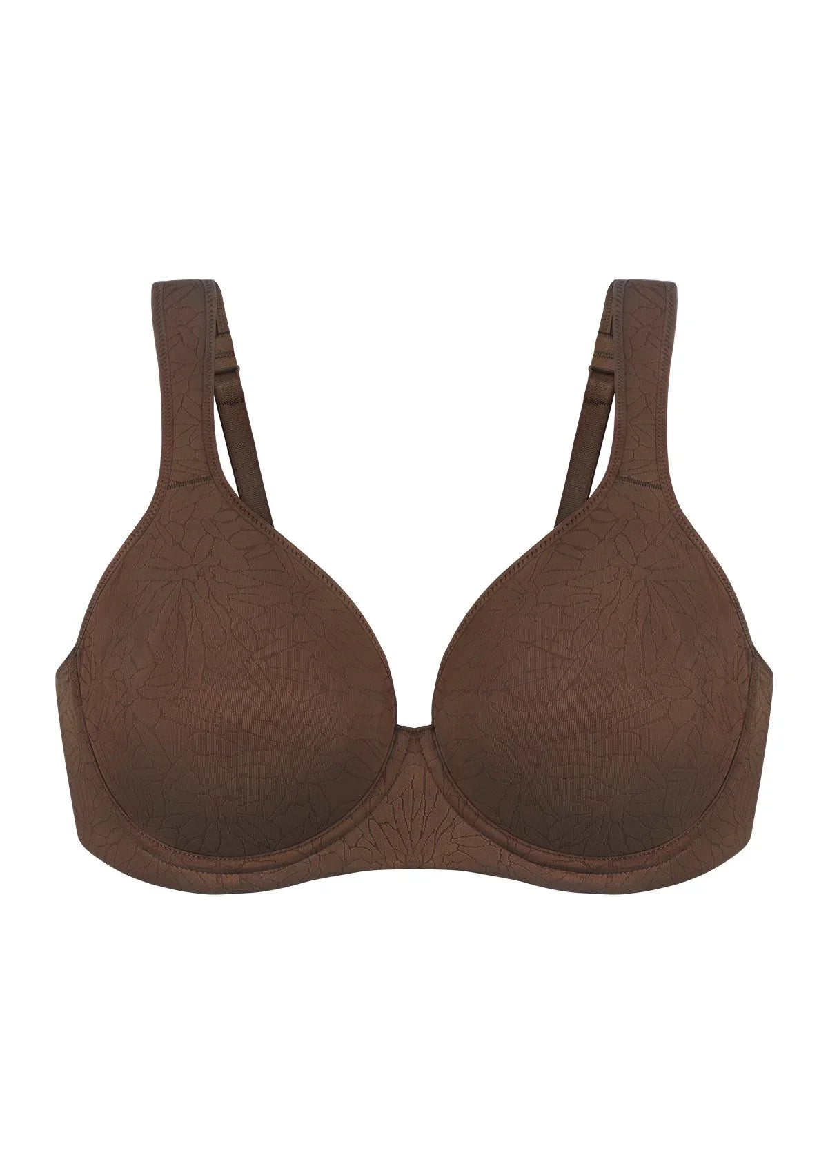 HSIA Joan Comfortzone Soft T-Shirt Full Coverage Unlined Unpadded Underwire Plus Size Minimizer Bra Everyday Bra