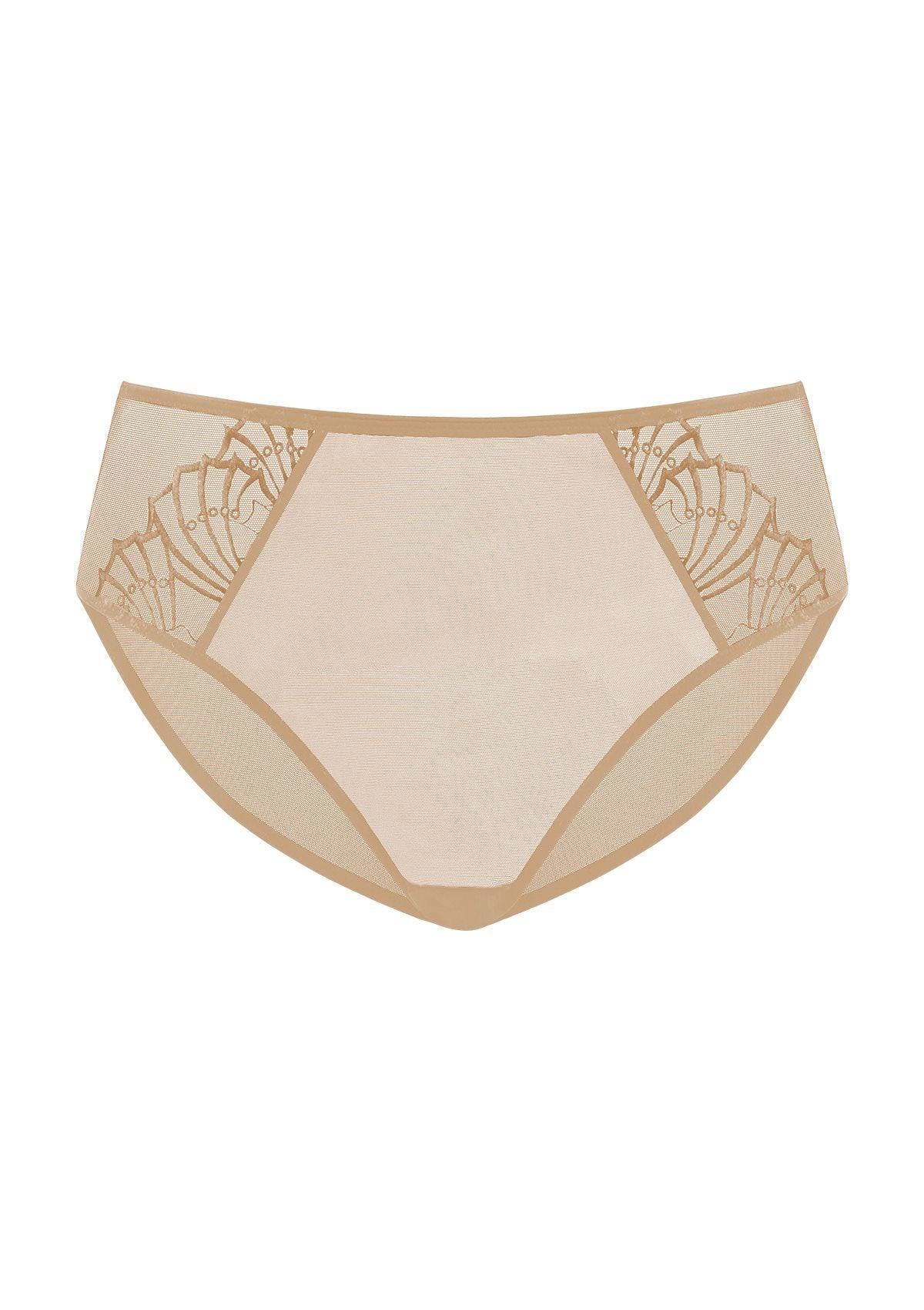 Pearl Shimmer High Waist Full Coverage Panty