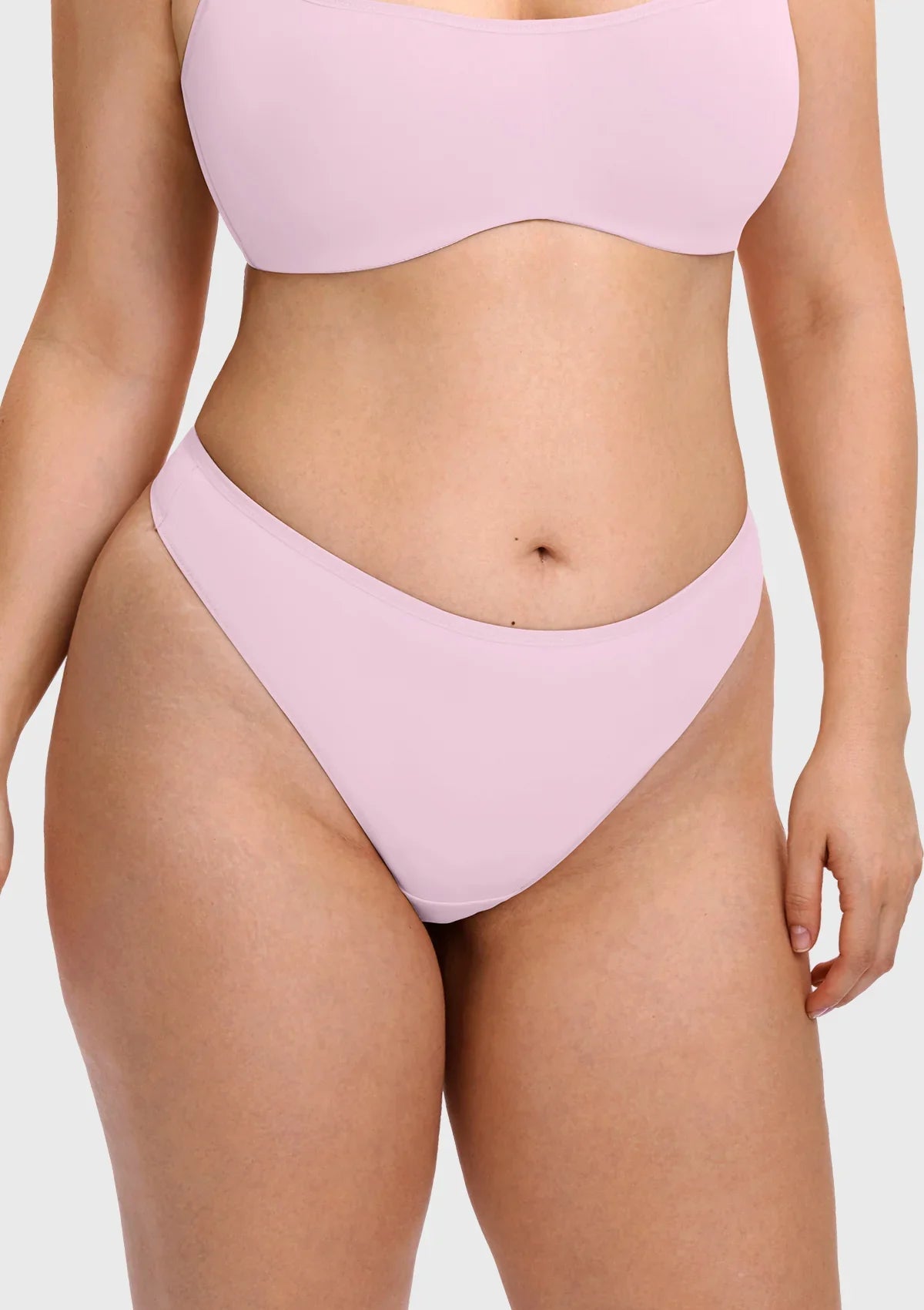 Vespera Smooth Seamless High-Cut Underwear - HSIA