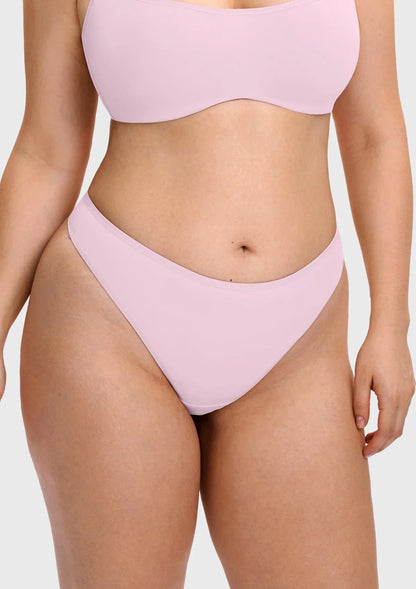 Vespera Smooth Seamless High-Cut Underwear - HSIA