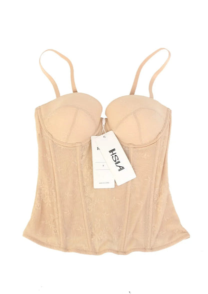 HSIA—Gracious Overbust Lace Corset Bustier
