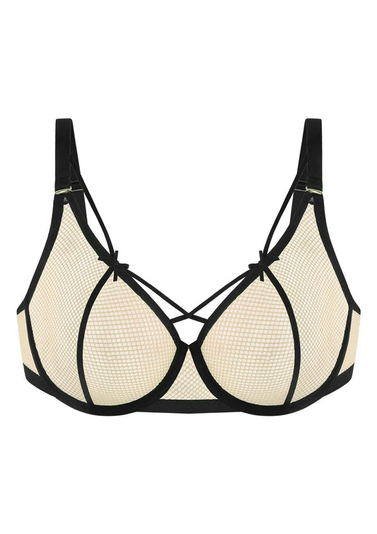 Enchante Bra Punky Underwire Mesh Bra