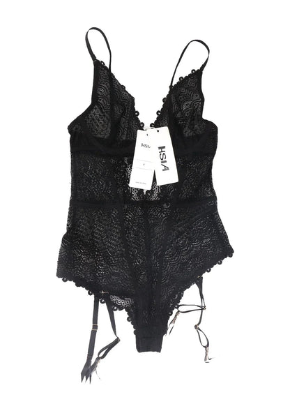 HSIA—Lovelush Unlined Underwire Lace Low Back Teddy