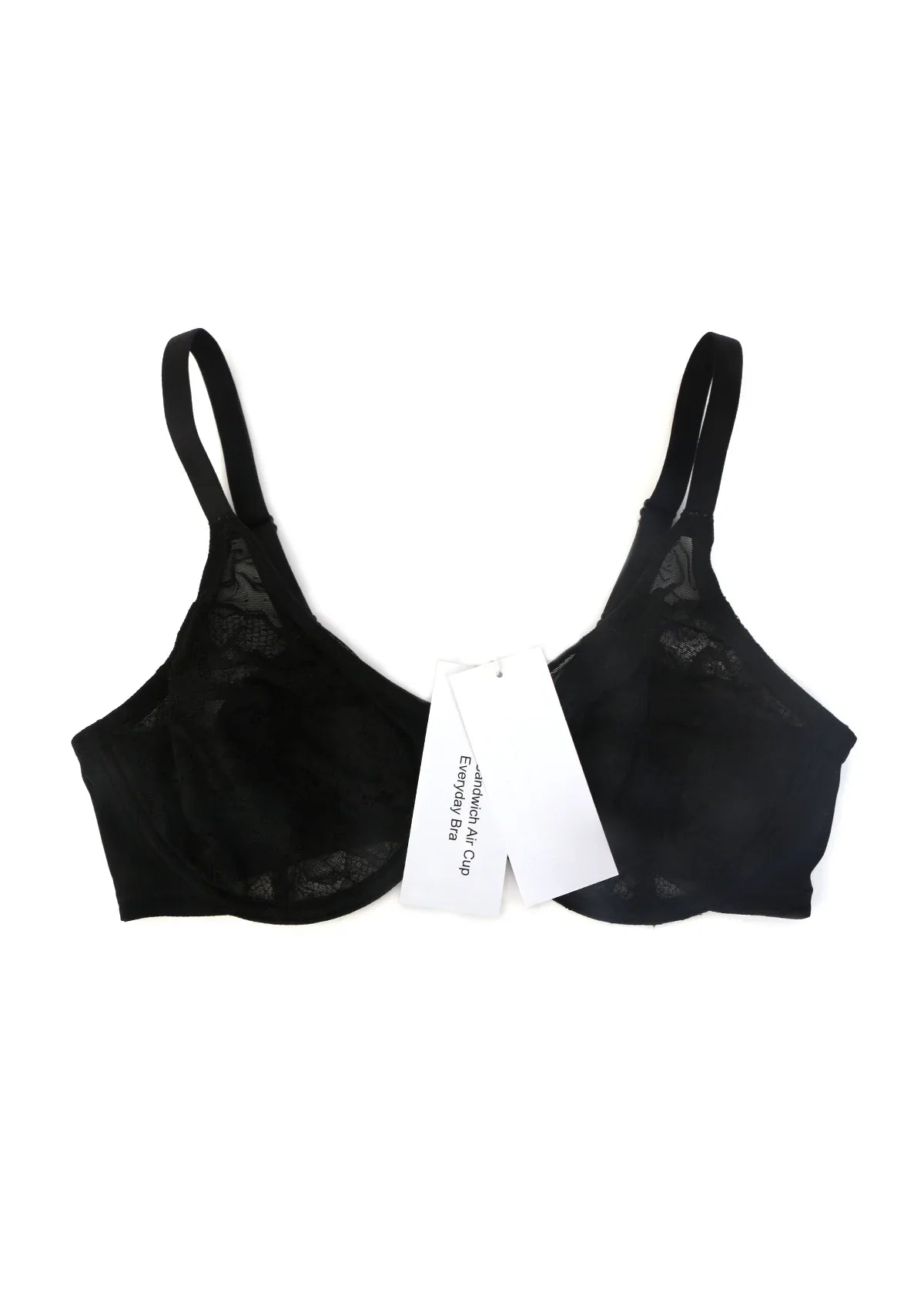 HSIA Sandwich Air Cup Lace Minimizer Everyday Bra