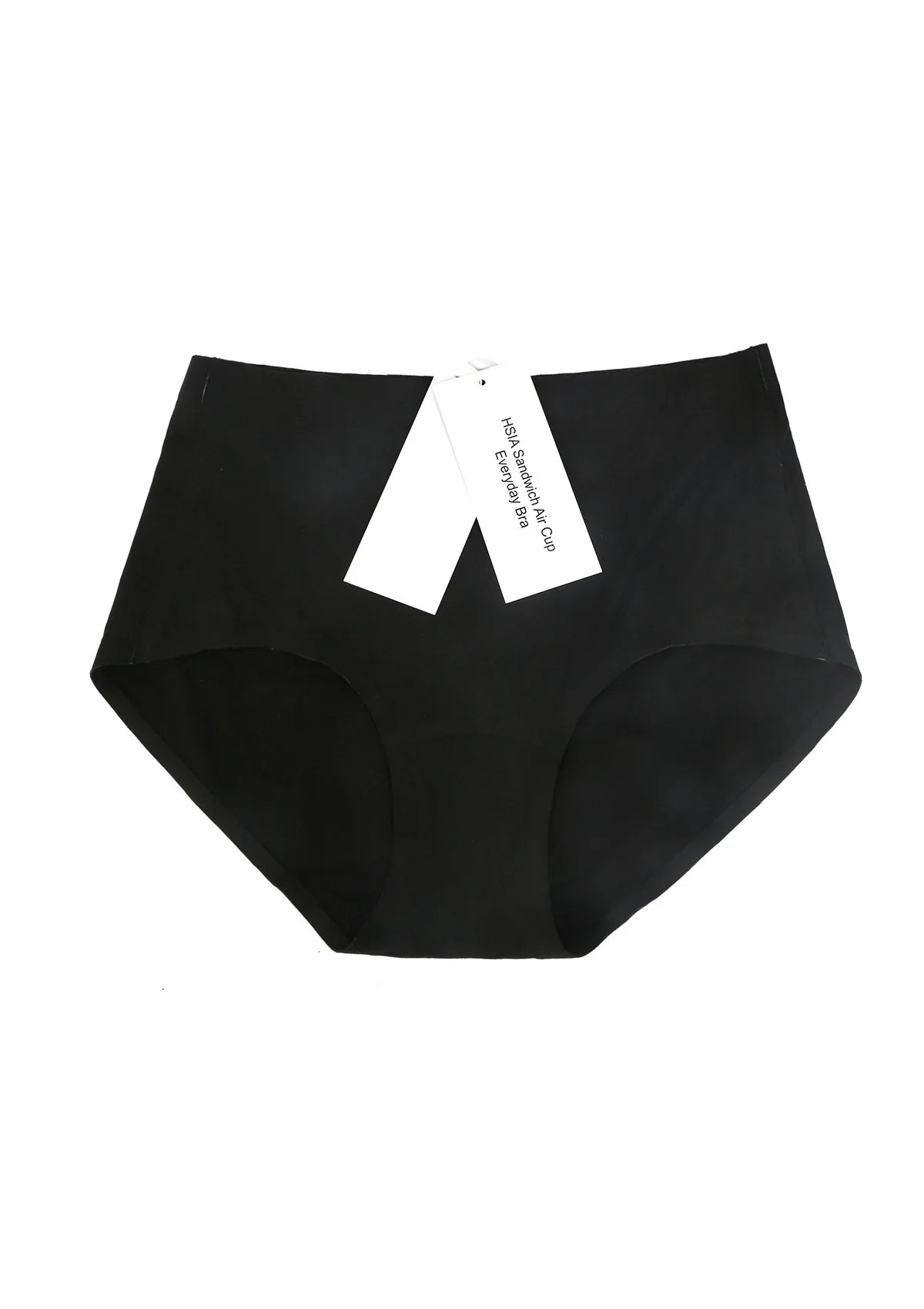 HSIA Sandwich Air Cup High Waist Seamless Ice Silk Invisible Underwear