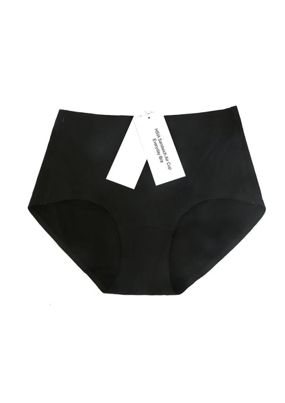 HSIA Sandwich Air Cup High Waist Seamless Ice Silk Invisible Underwear