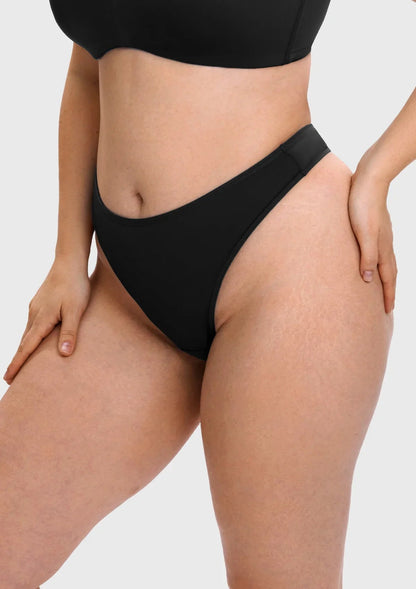 Vespera Smooth Seamless High-Cut Underwear - HSIA
