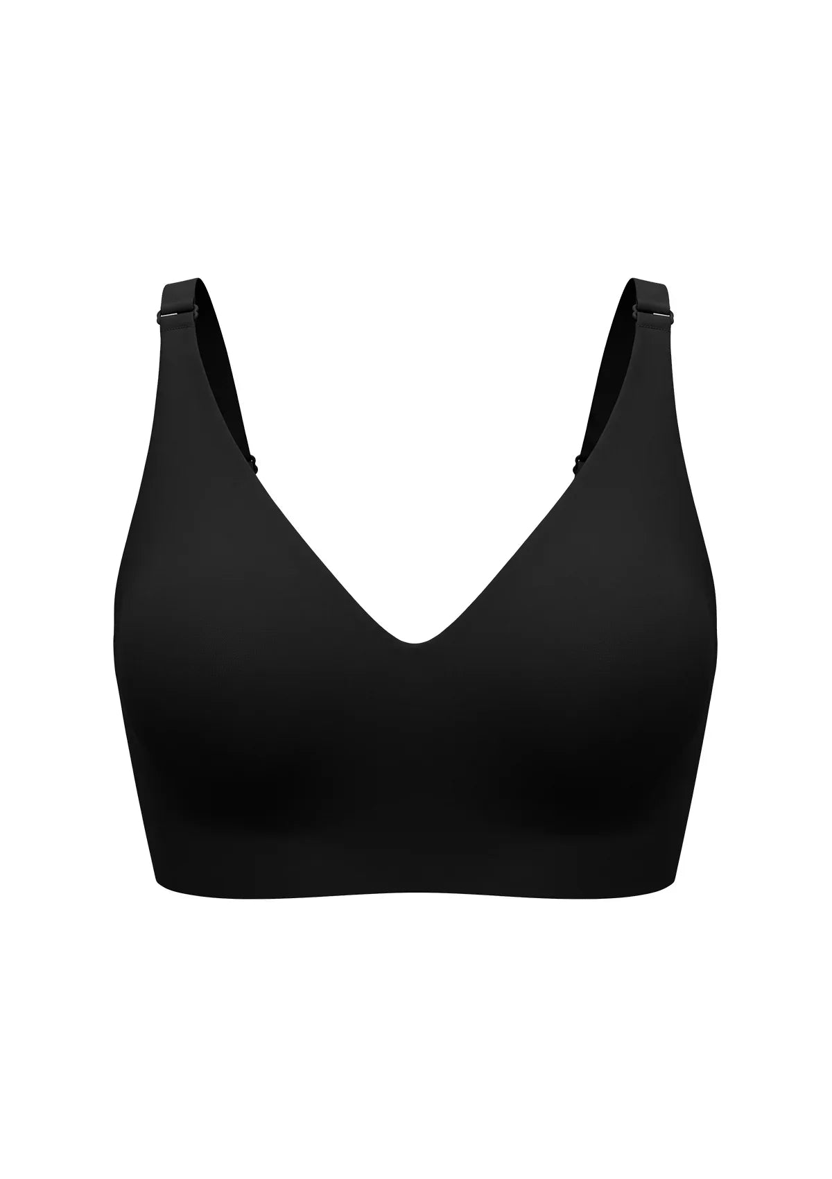V-Neck Seamless Wireless Push Up Support  Multi-way Strap Bra