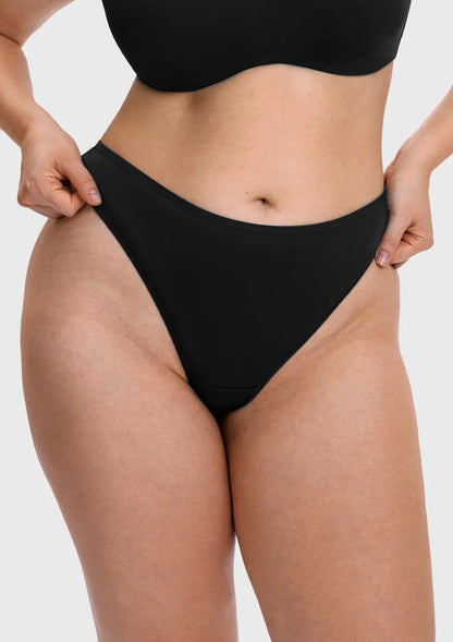 Vespera Smooth Seamless High-Cut Underwear - HSIA