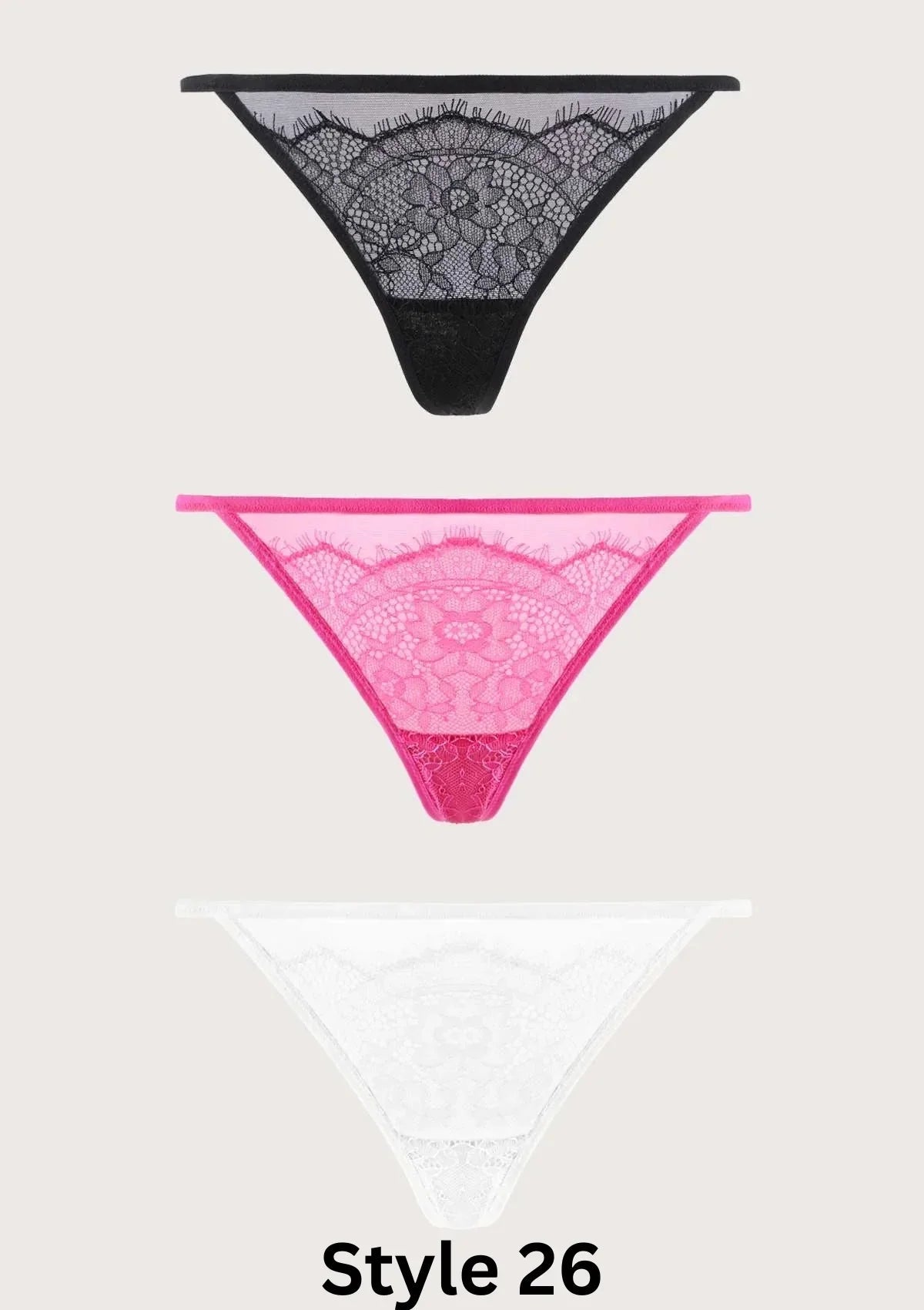 Gift Set - 3-Piece Panty Collection