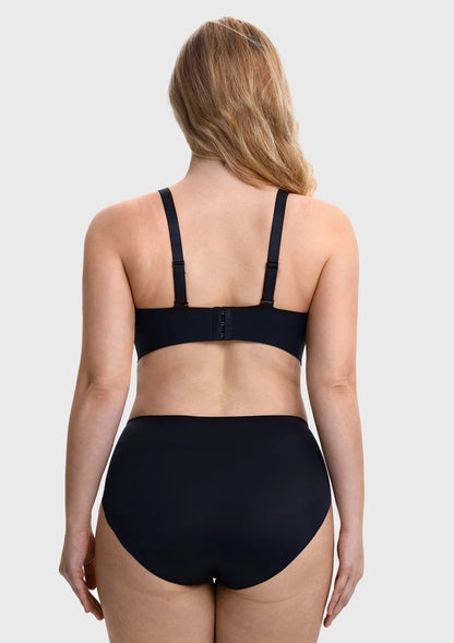 V-Neck Seamless Wireless Push Up Support  Multi-way Strap Bra