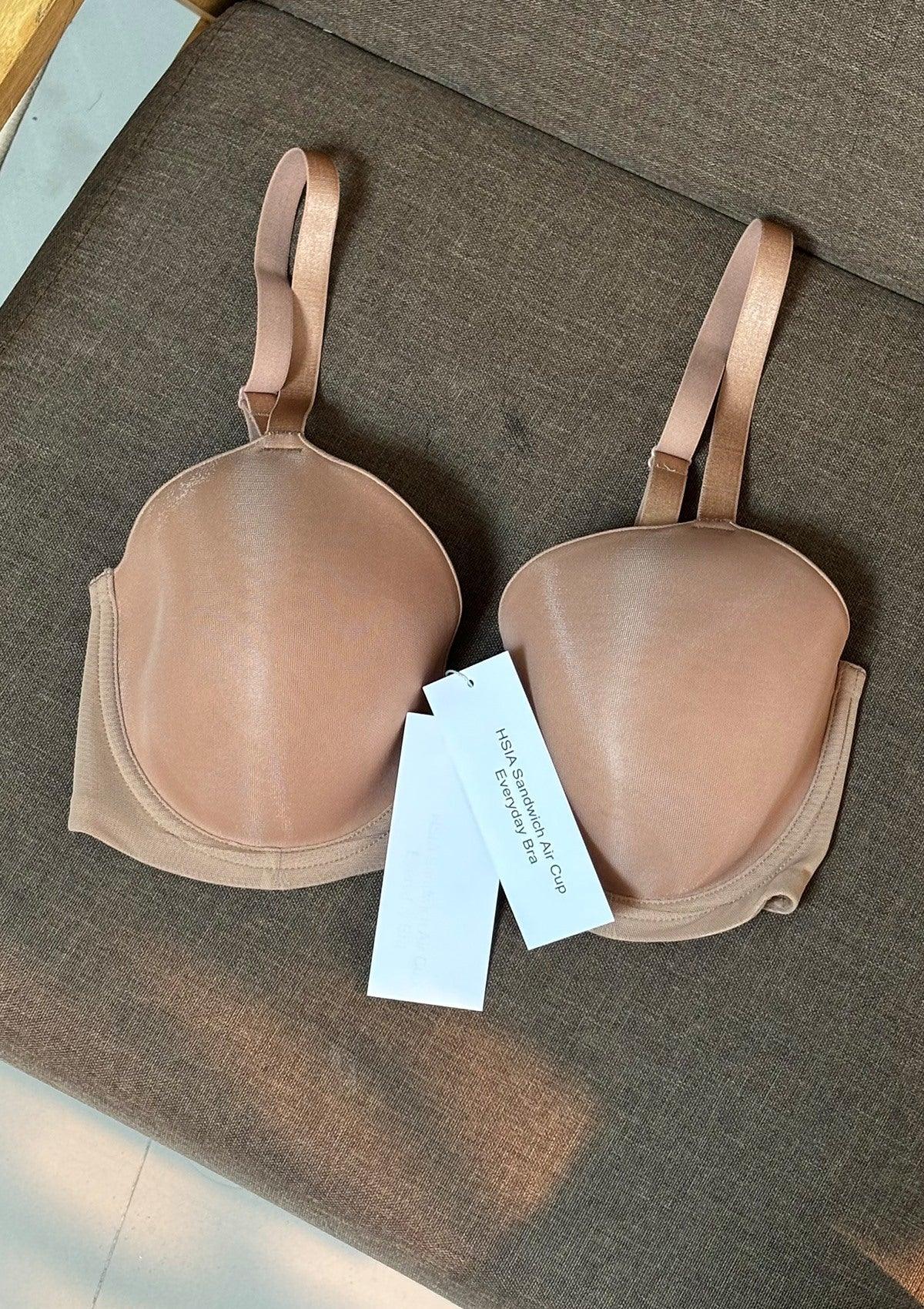 HSIA Sandwich Air Cup Full Coverage T-Shirt Everyday Bra
