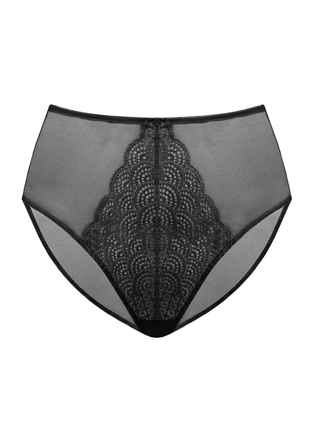 Sandwich Air cup Mesh Lace Panty Women Underwear
