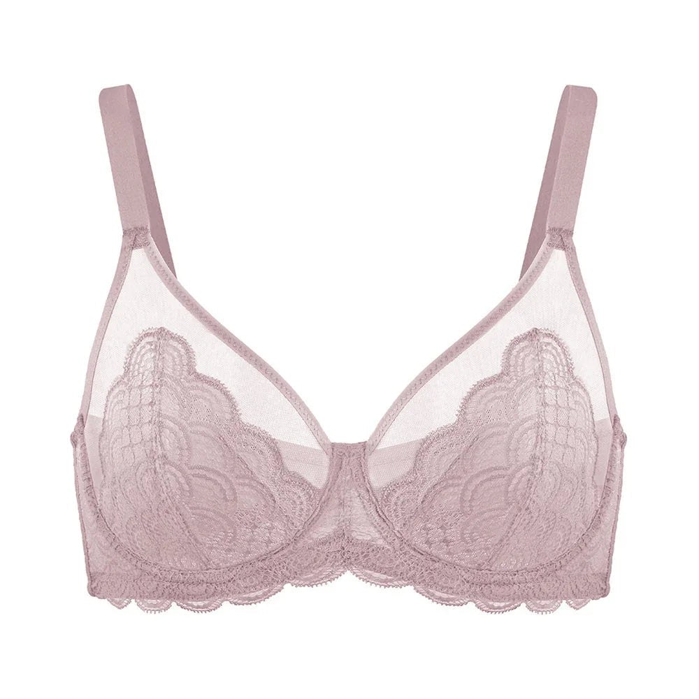 Mermaid Scales Lace Underwire Bra