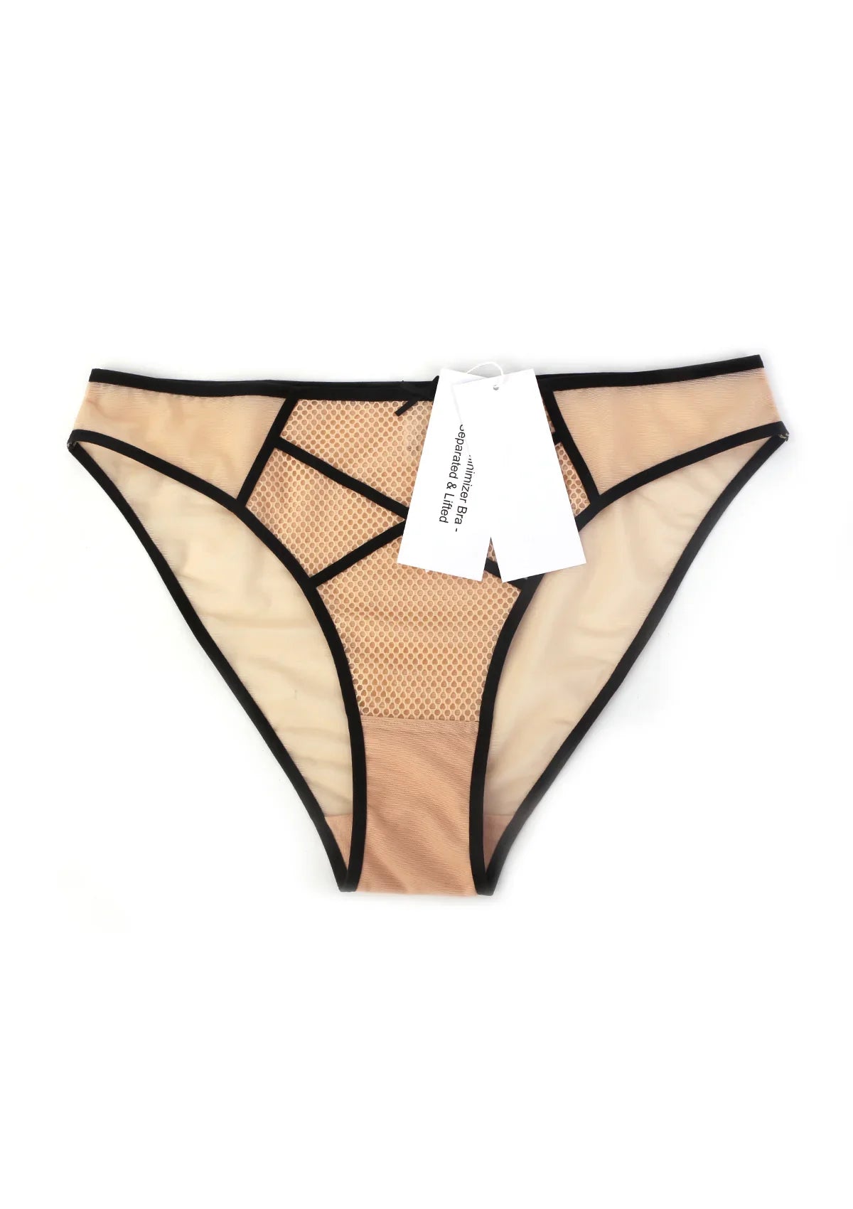HSIA Minimizer – Separated & Lifted Punk Chic Mesh Bikini Underwear