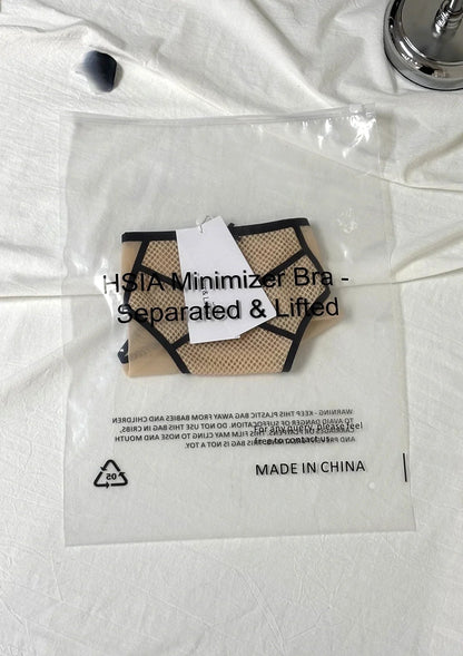 HSIA Minimizer – Separated & Lifted Punk Chic Mesh Bikini Underwear