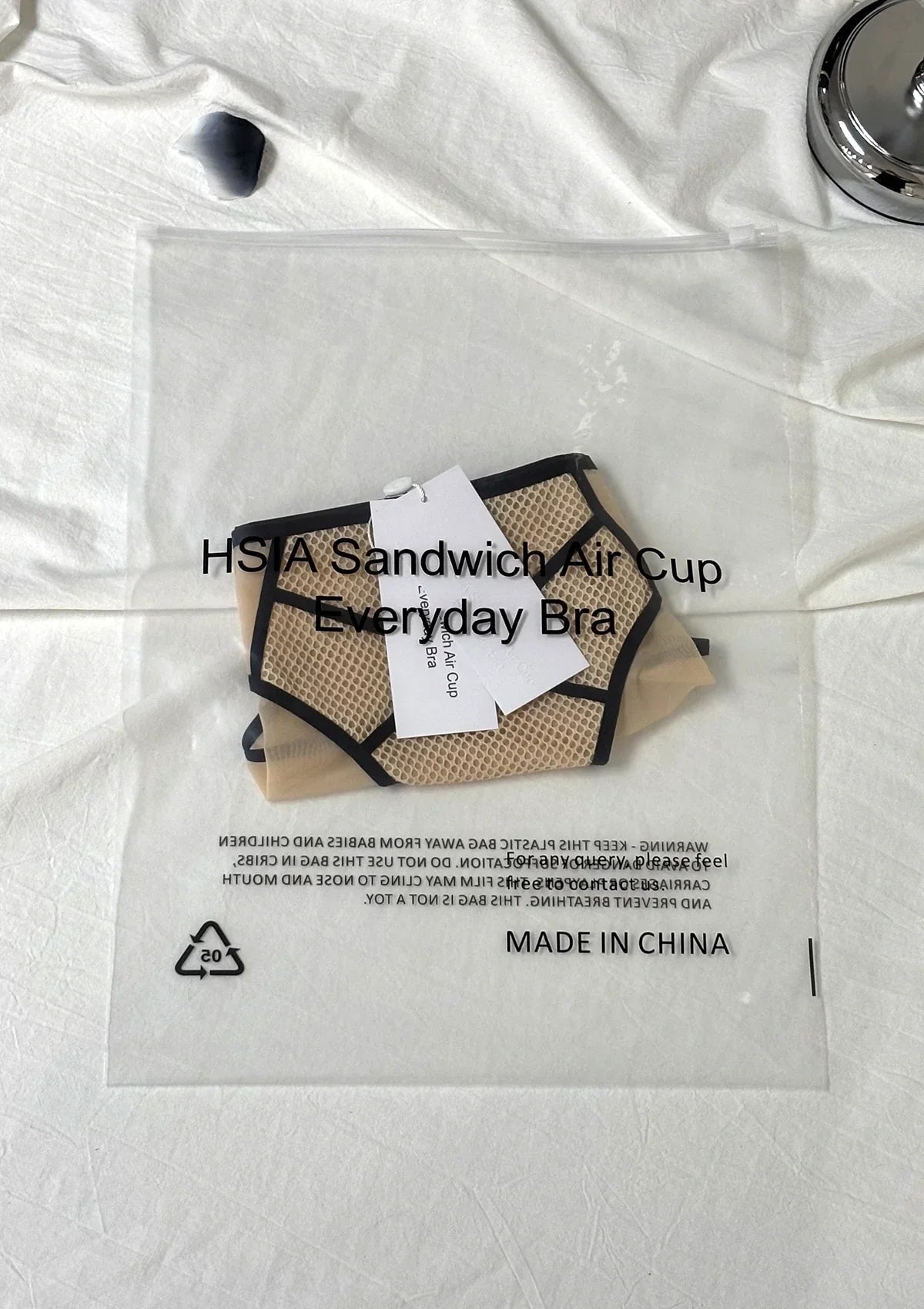 HSIA Sandwich Air Cup Punk Chic Mesh Bikini Underwear