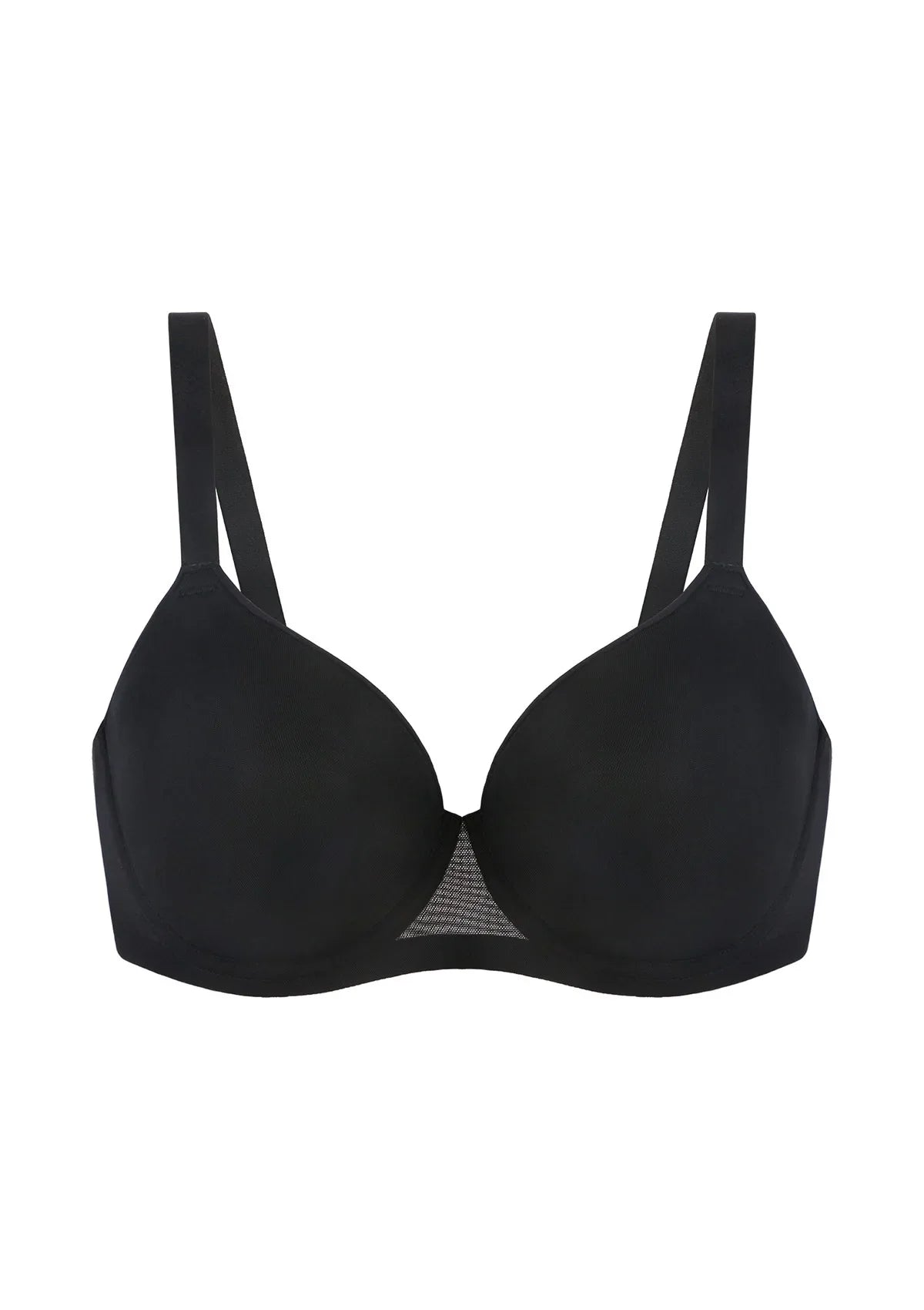 AirMesh Full Coverage Smooth Mesh Lightly Padded Lined Underwire T-Shirt Bra