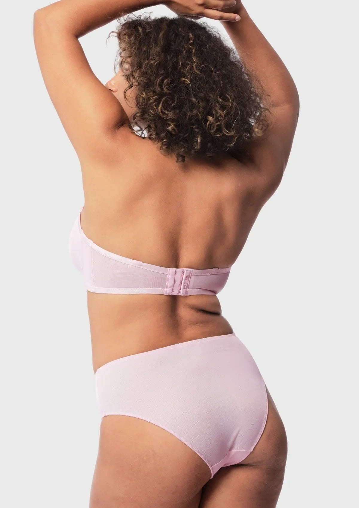 Leopard Unlined Strapless Minimizer Bra