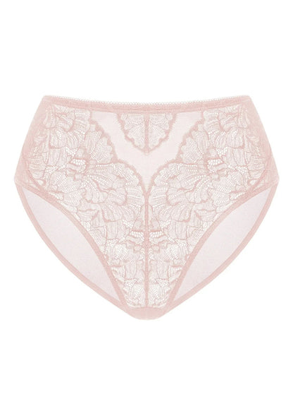 Blossom High-Rise Dark Pink Lace Brief Underwear
