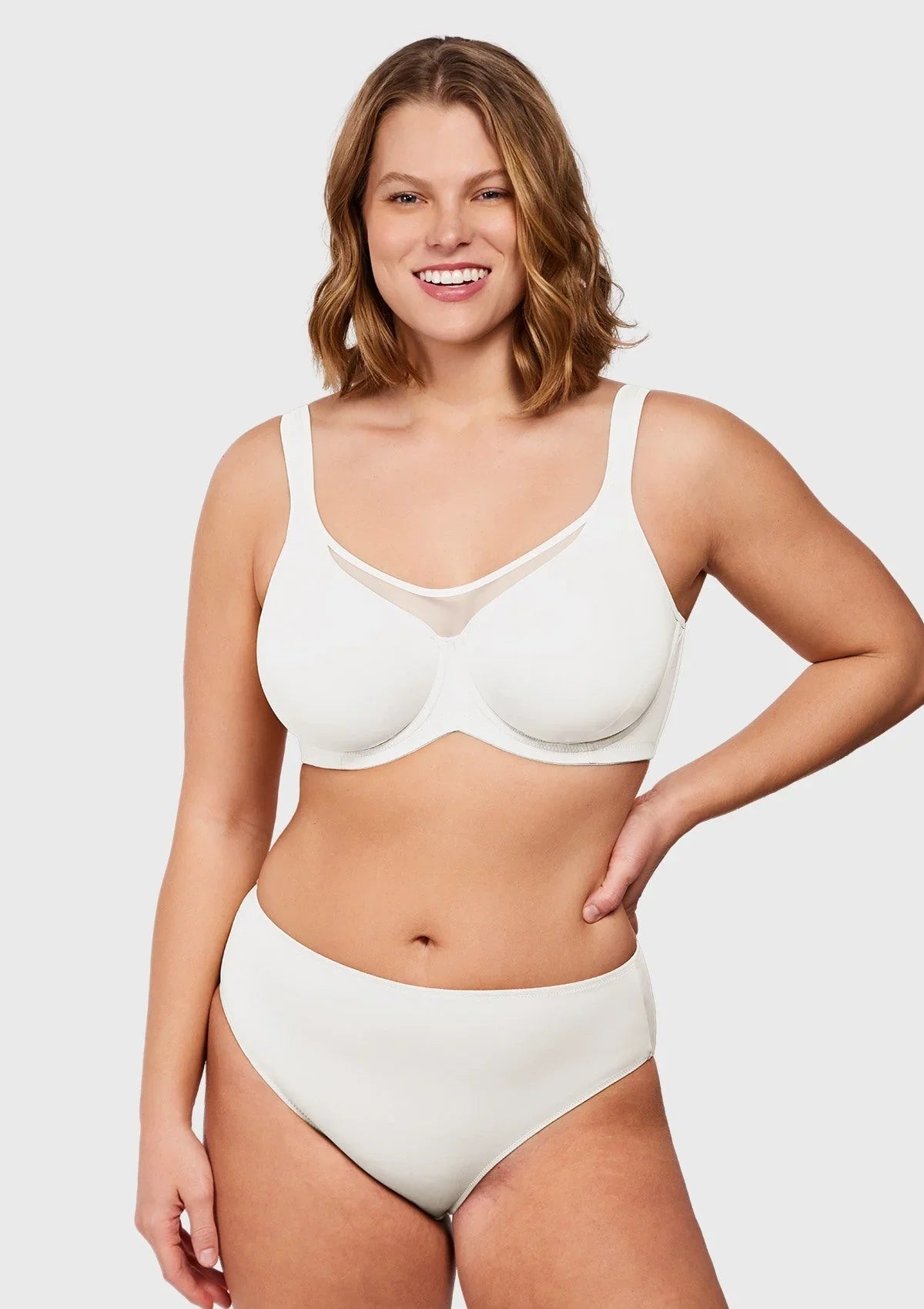 CoolComfort Smoothing Unlined Minimizer Underwire Bra