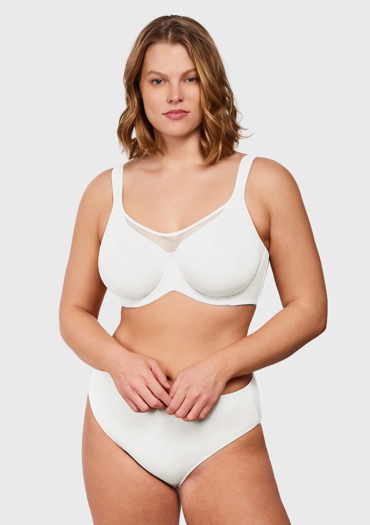 CoolComfort Smoothing Unlined Underwire Minimizer Bra