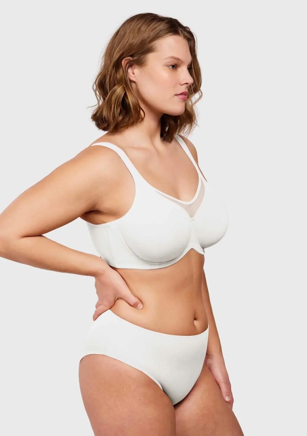 CoolComfort Smoothing Unlined Underwire Minimizer Bra