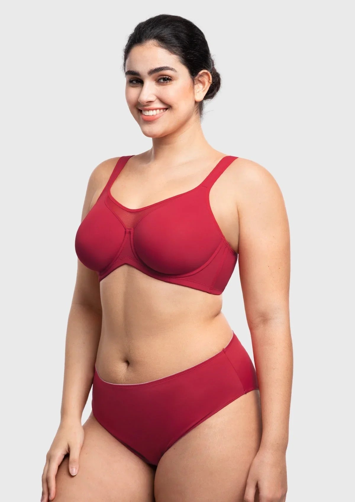 CoolComfort Smoothing Unlined Underwire Minimizer Bra