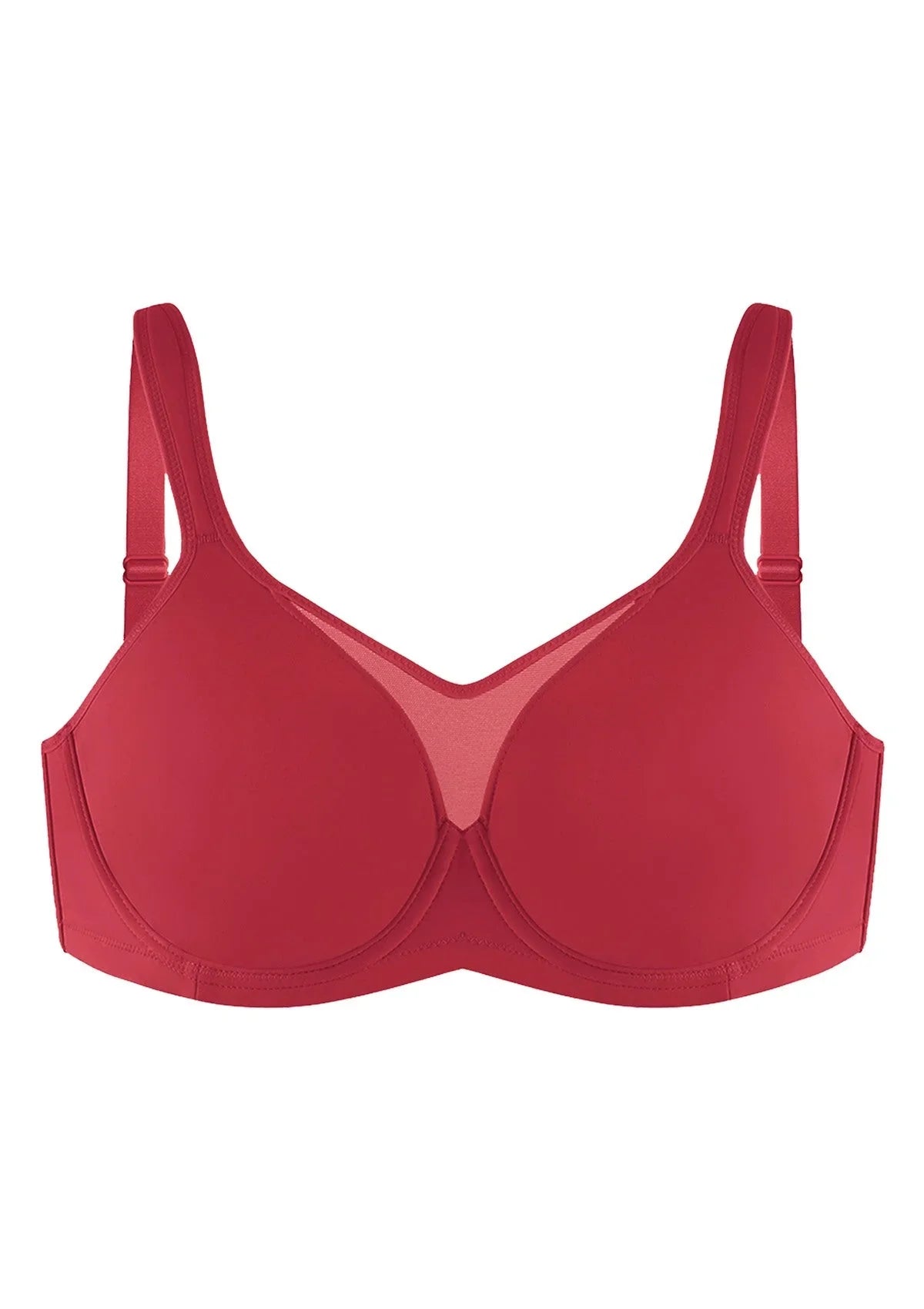 CoolComfort Smoothing Unlined Underwire Minimizer Bra