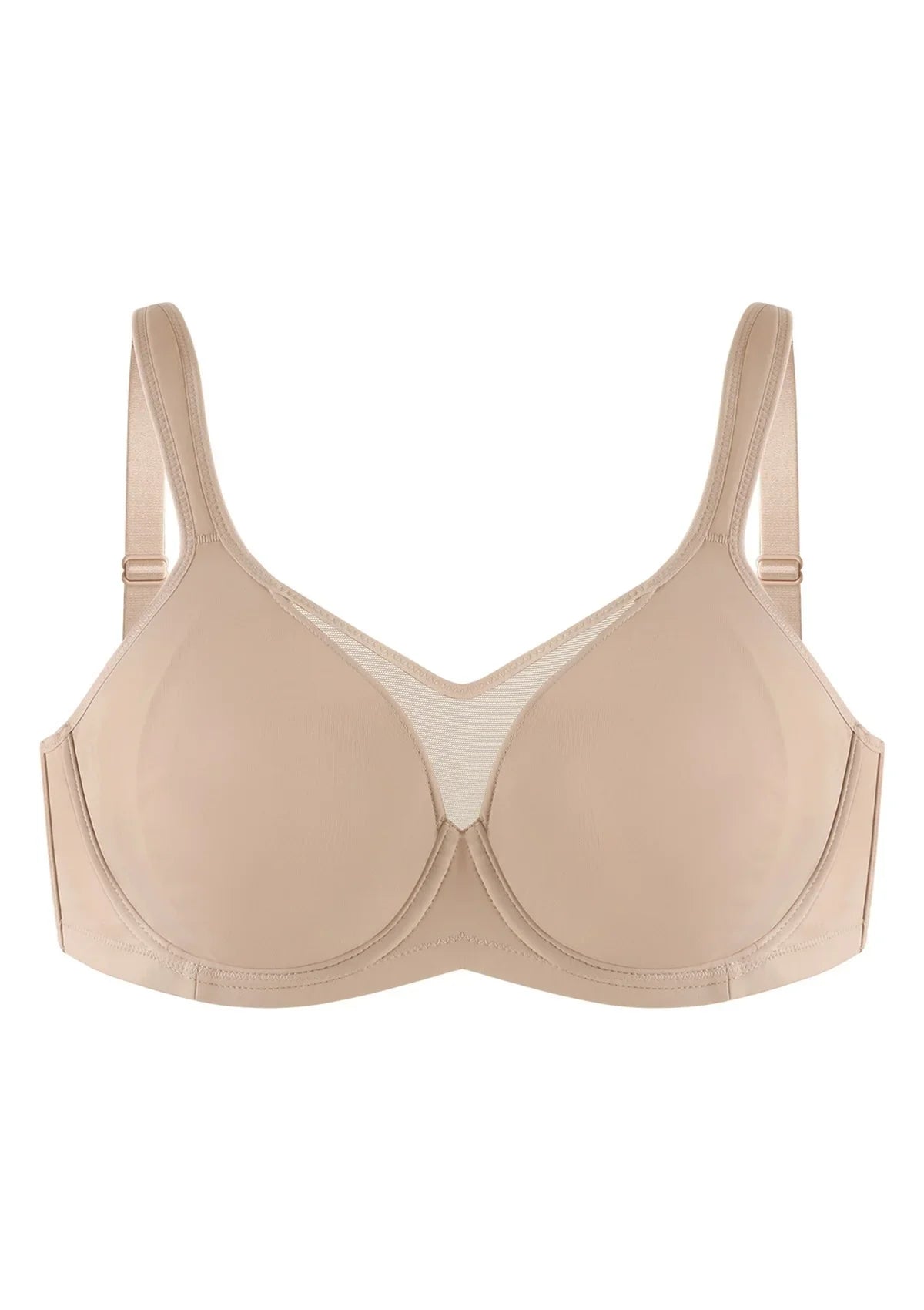 CoolComfort Smoothing Unlined Underwire Minimizer Bra