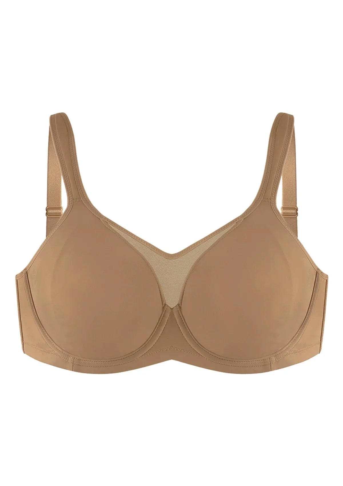 CoolComfort Smoothing Full Coverage Unlined Underwire Minimizer Bra