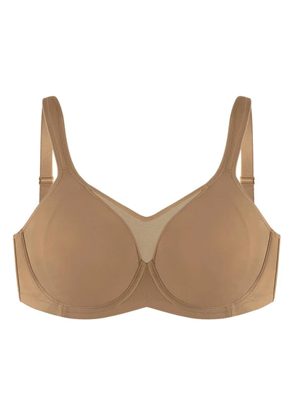 CoolComfort Smoothing Full Coverage Unlined Underwire Minimizer Bra