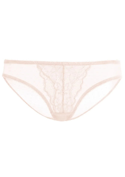 Enchante Dusty Peach Lace Bikini Underwear