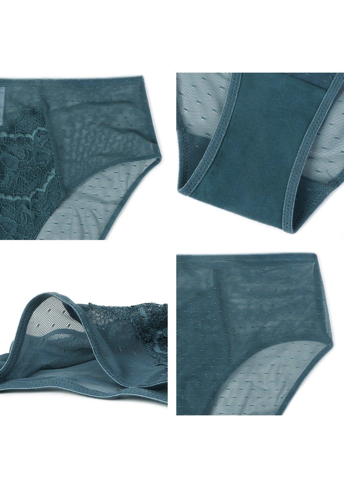 Enchante High-Rise Lace Brief Underwear