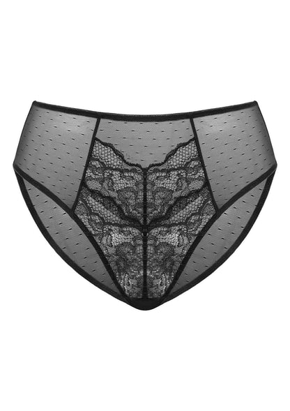 Enchante High-Rise Lace Brief Underwear