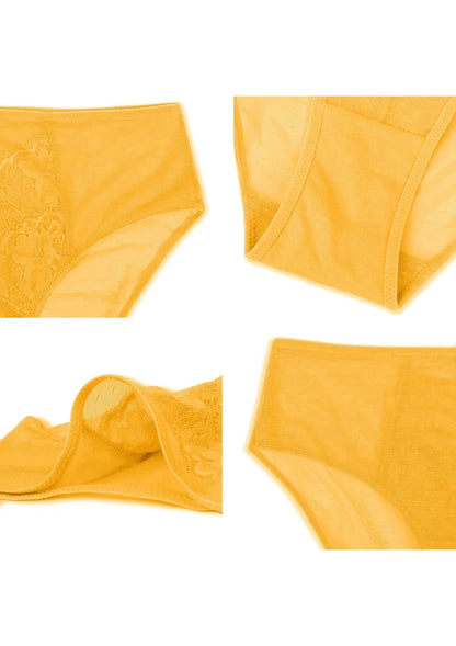 Enchante High-Rise Lace Brief Underwear