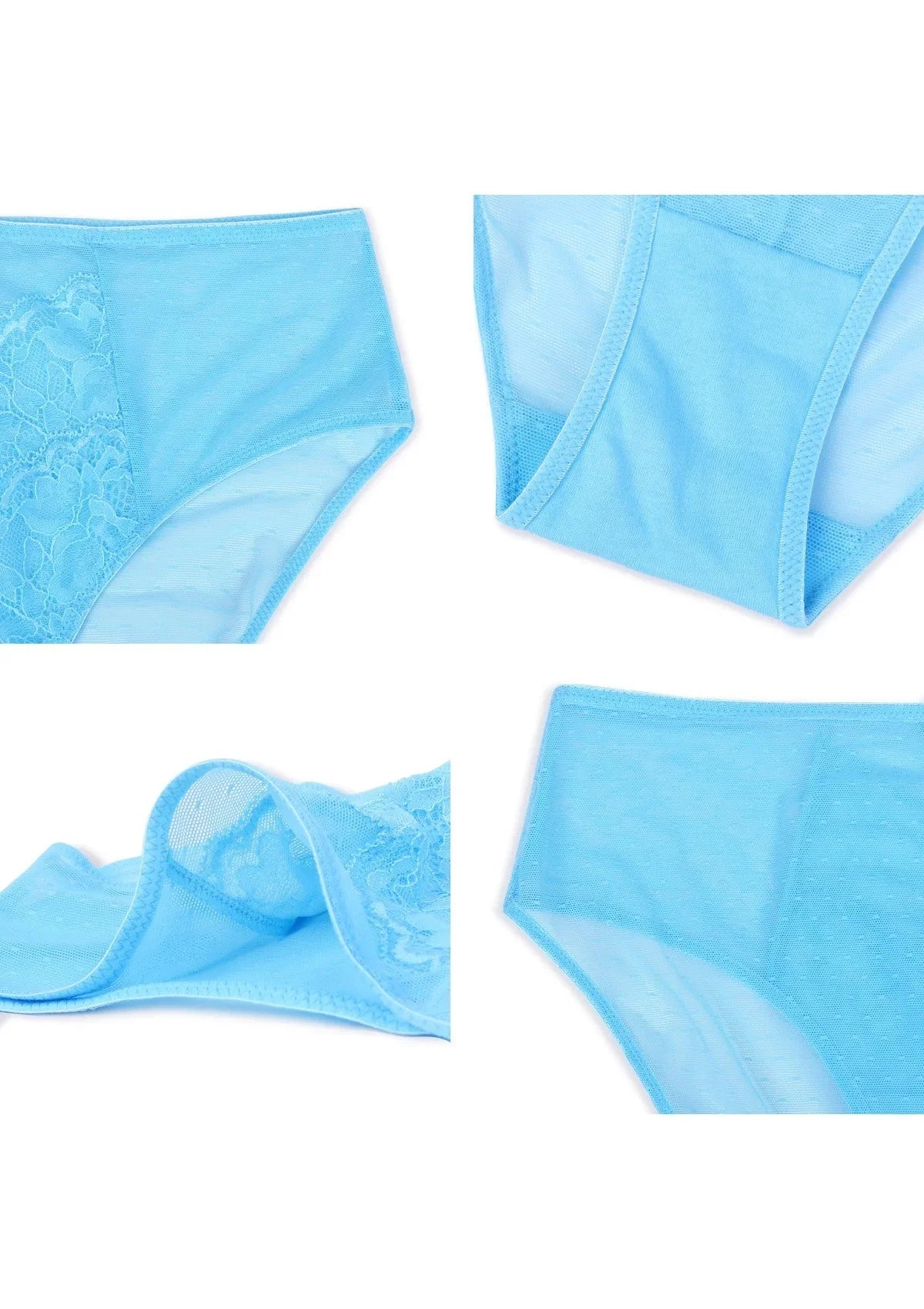 Enchante High-Rise Lace Brief Underwear