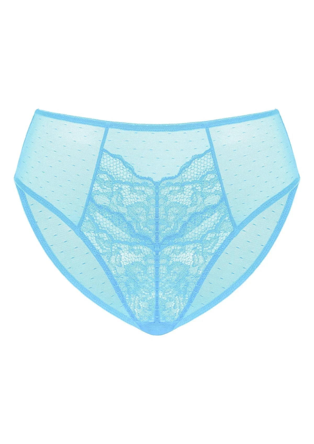 Enchante High-Rise Lace Brief Underwear
