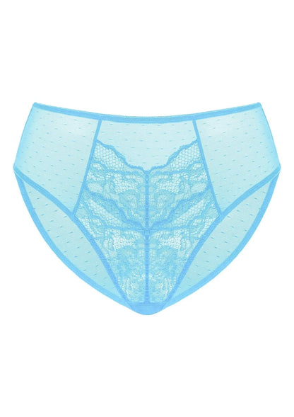 Enchante High-Rise Lace Brief Underwear