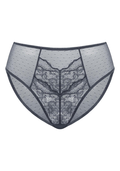 Enchante High-Rise Lace Brief Underwear