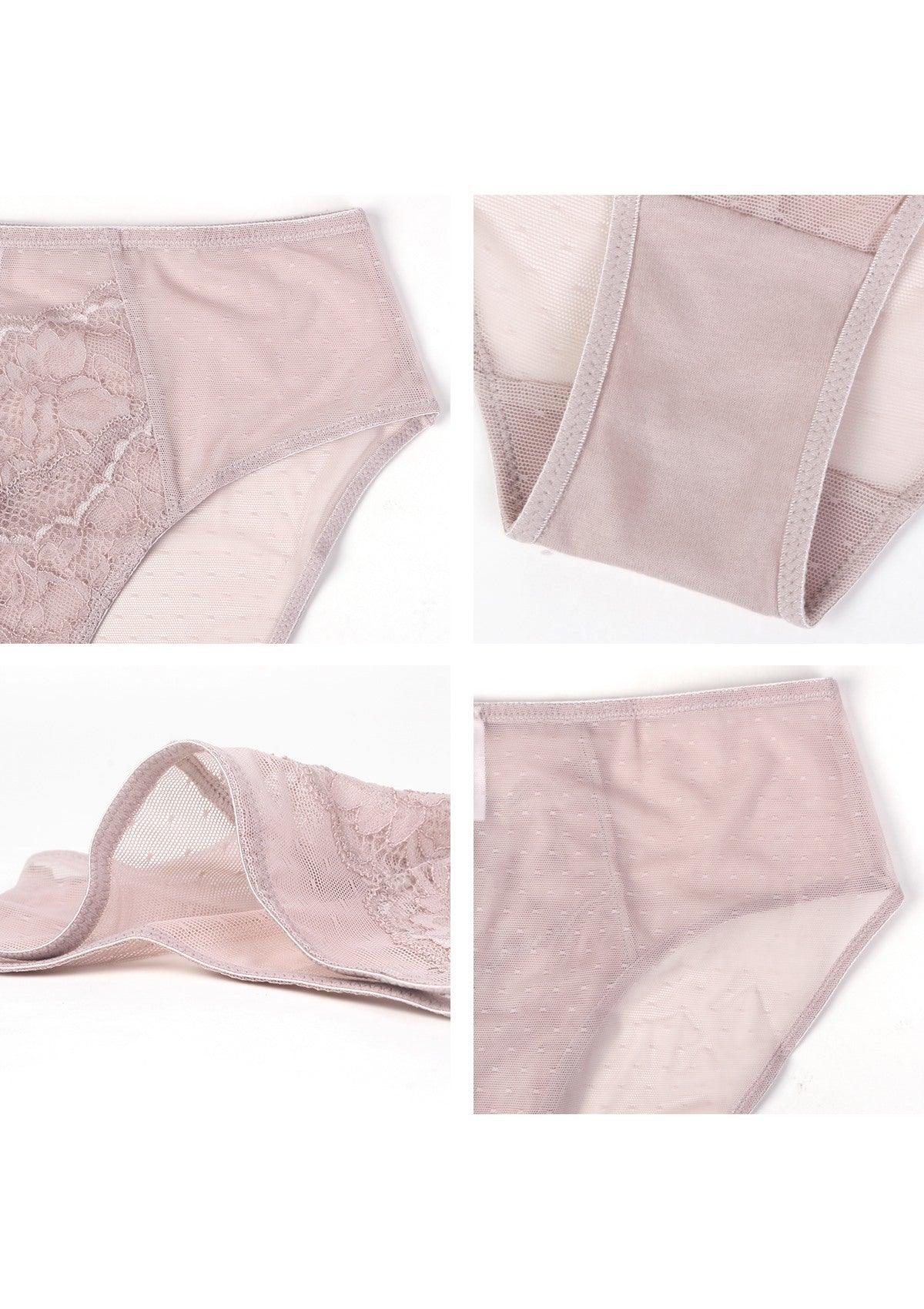 Enchante High-Rise Lace Brief Underwear