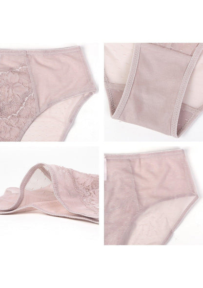 Enchante High-Rise Lace Brief Underwear