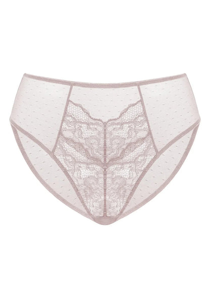 Enchante High-Rise Lace Brief Underwear