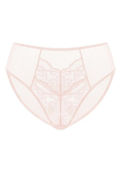 Enchante High-Rise Lace Brief Underwear