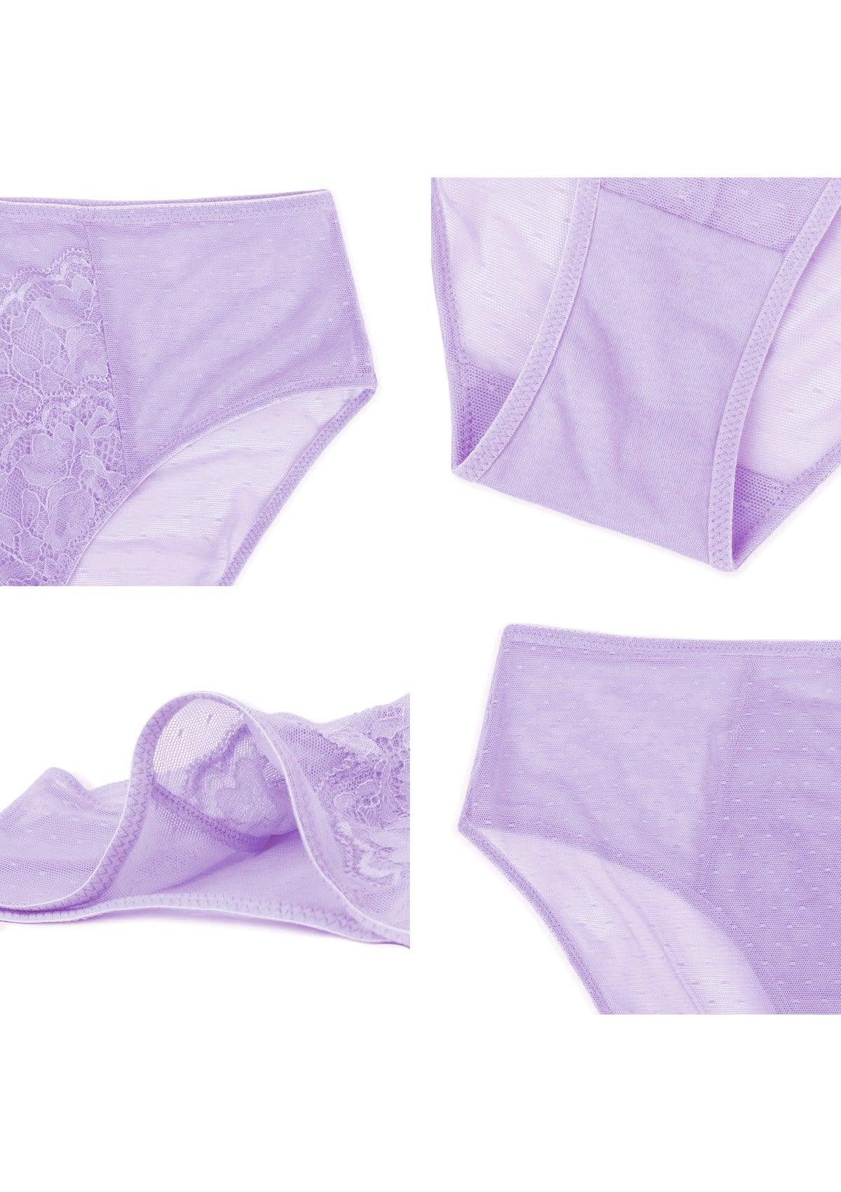 Enchante High-Rise Lace Brief Underwear