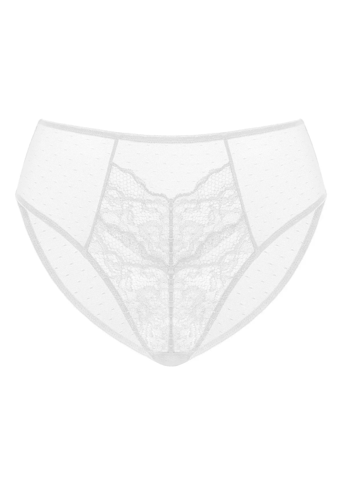 Enchante High-Rise Lace Brief Underwear